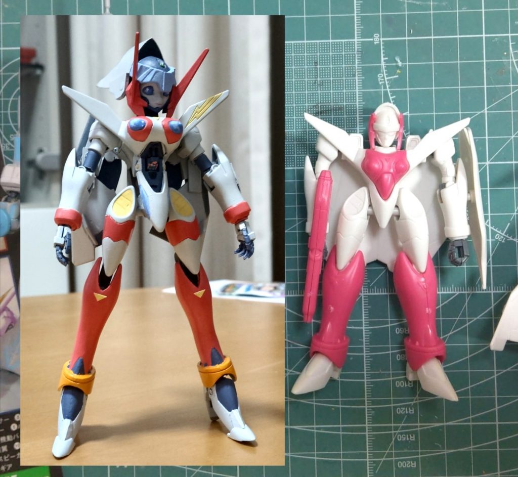 ビフォーアフター。童顔の大人になりました。