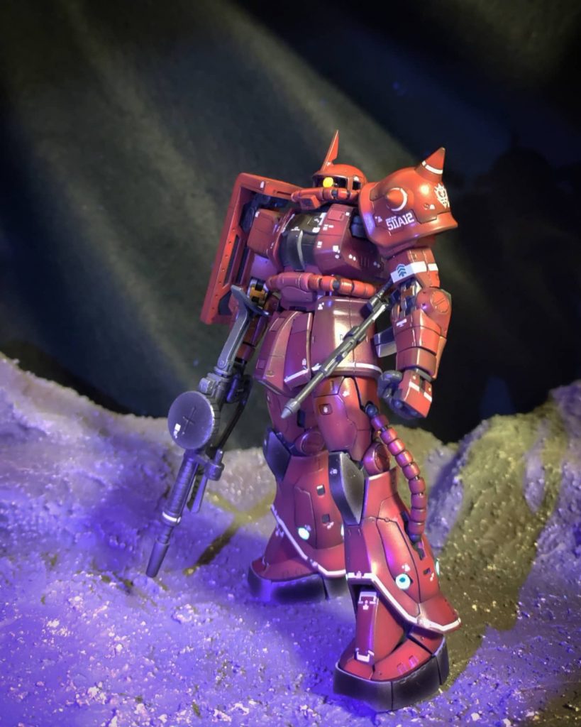 RG シャア専用ザク–3枚目/制作者：kengp