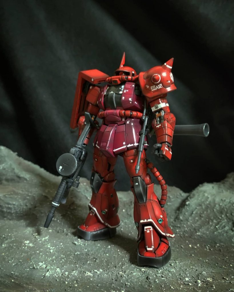 赤い彗星はピンクよりORIGIN寄りの赤が好きです