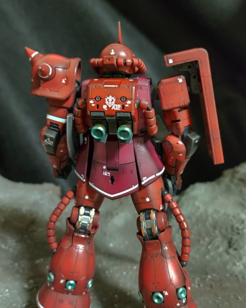 RG シャア専用ザク–4枚目/制作者：kengp