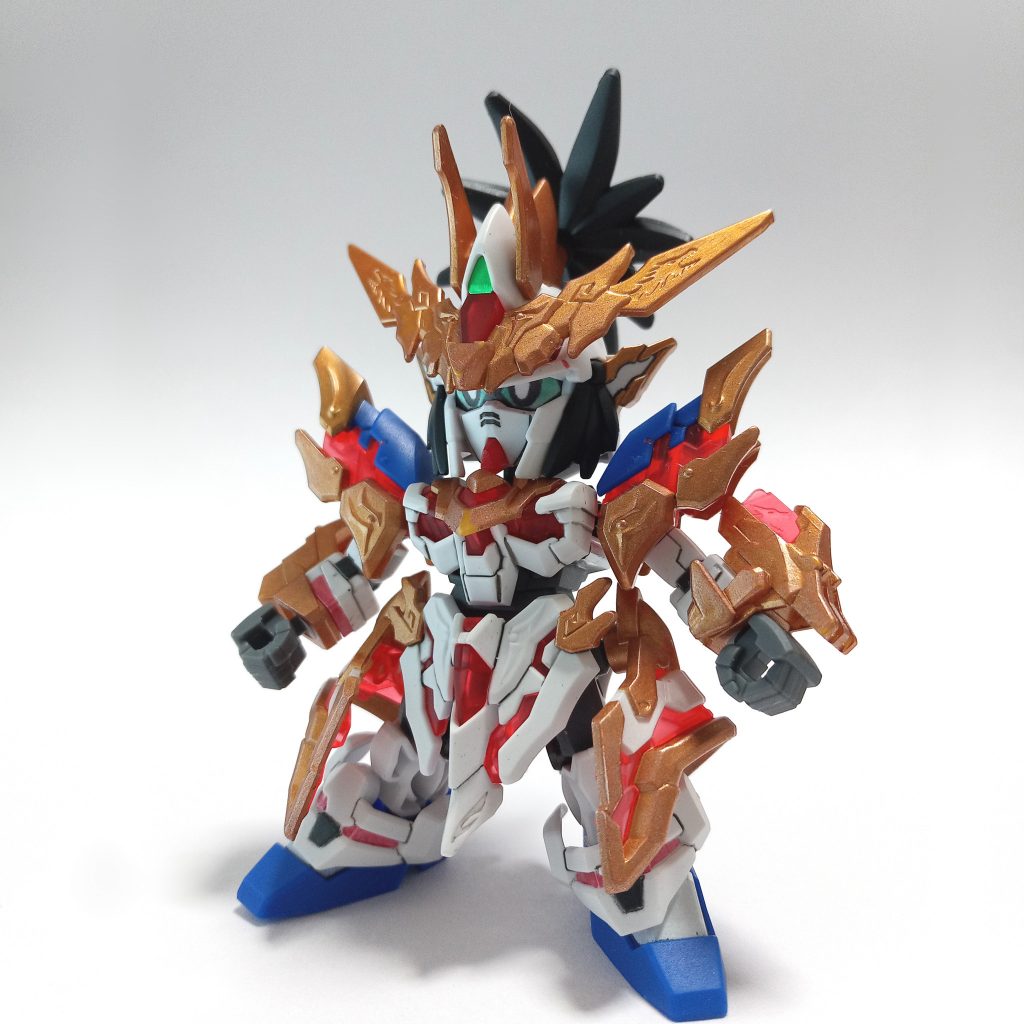 正面改造もなく塗装だけ。最初のキットだけあってシンプルだけどよく練られたデザインで組んでて楽しかったです!