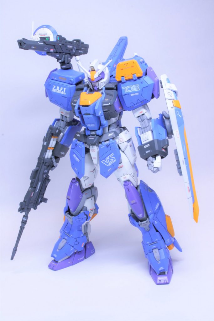 MG デュエルガンダム”アサルトシュラウド”–2枚目/制作者：Machi