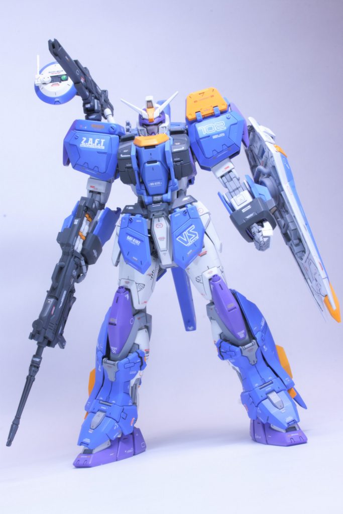 MG デュエルガンダム”アサルトシュラウド”–5枚目/制作者：Machi