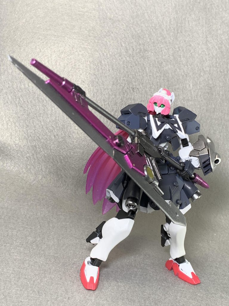 【アサルトリリィ】メディウムガンダムリリィアーマー–5枚目/制作者:コウヅキ