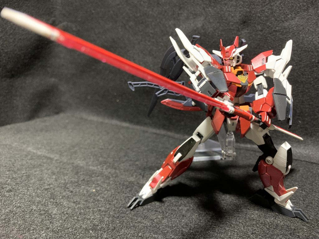 サンライズバースそんなに戦争がしたいのか、あんた達は!両手で構えられないので右手で保持、左手は添えるだけです。