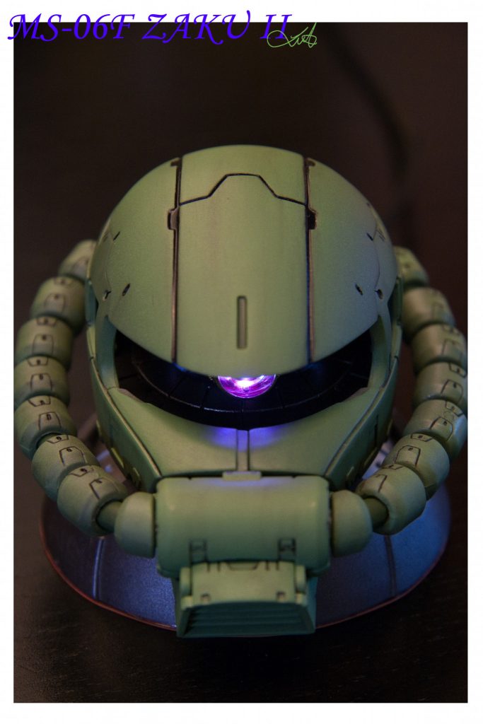 ザクヘッド-LED電気装飾、電気改造–3枚目/制作者：kwluk717