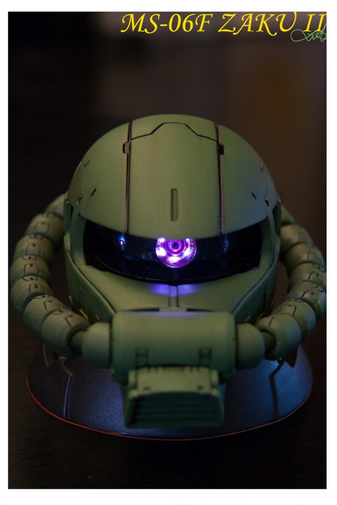 ザクヘッド-LED電気装飾、電気改造–2枚目/制作者：kwluk717