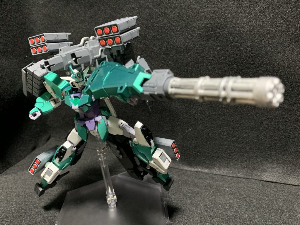 シールドガトリング発射