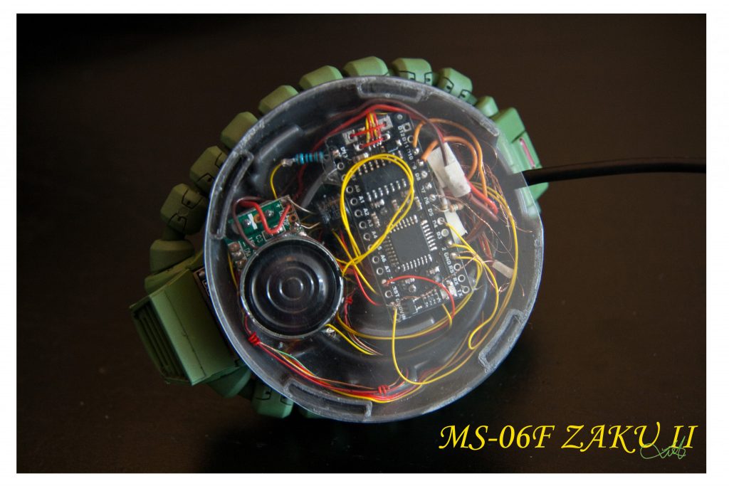 ザクヘッド-LED電気装飾、電気改造–4枚目/制作者：kwluk717