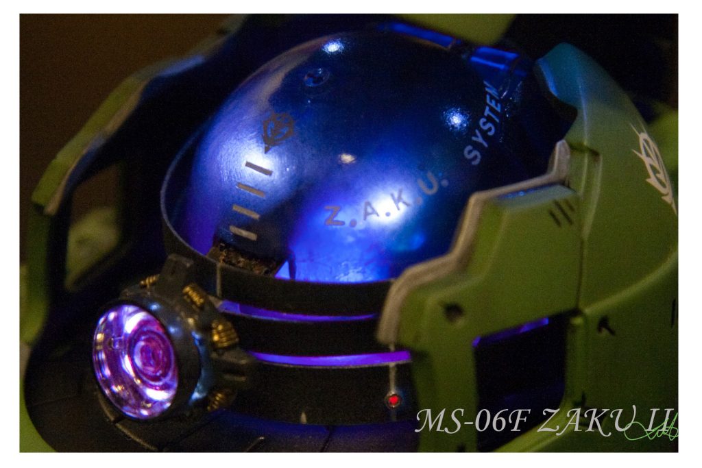 ザクヘッド-LED電気装飾、電気改造–5枚目/制作者：kwluk717