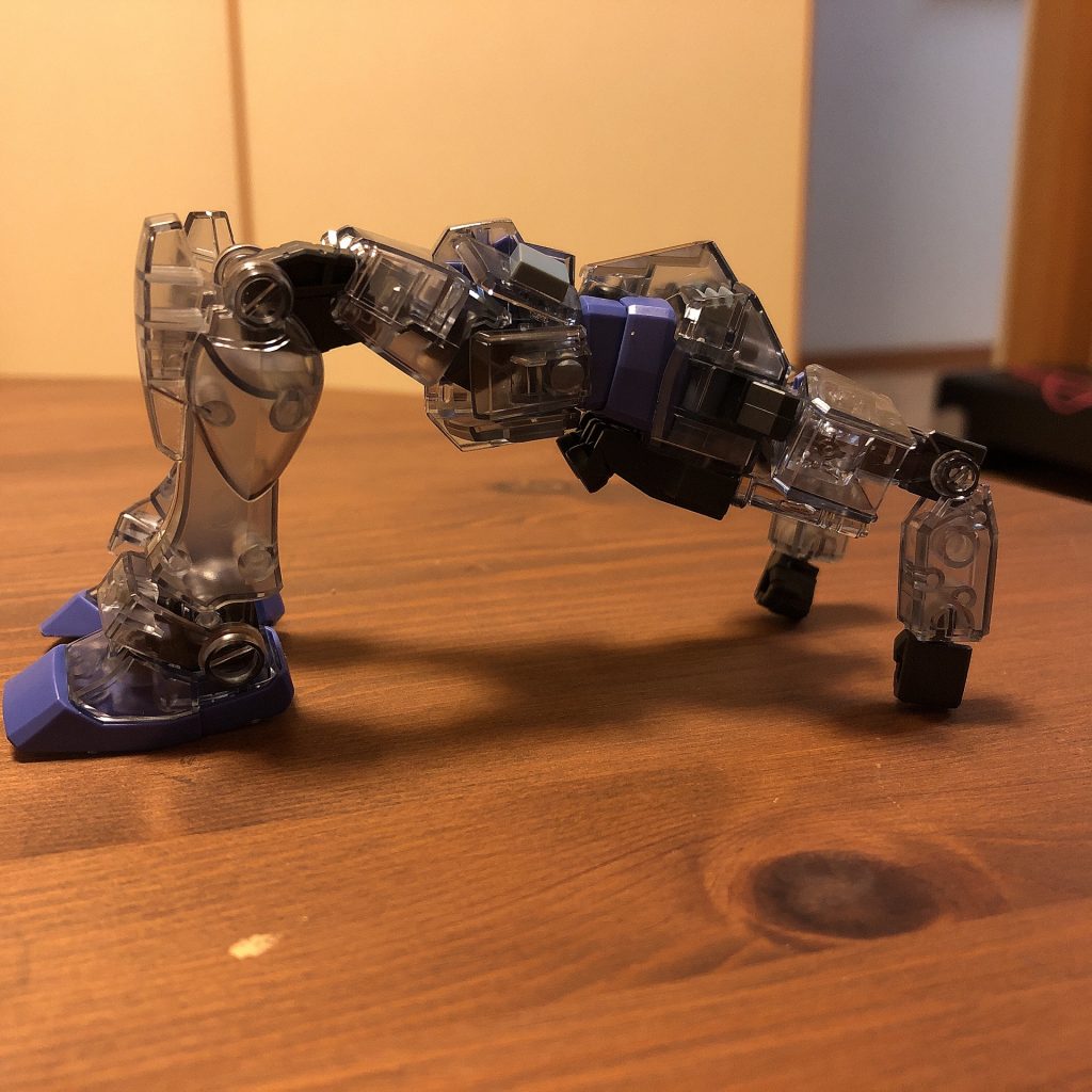 見事な可動域とバランス感覚