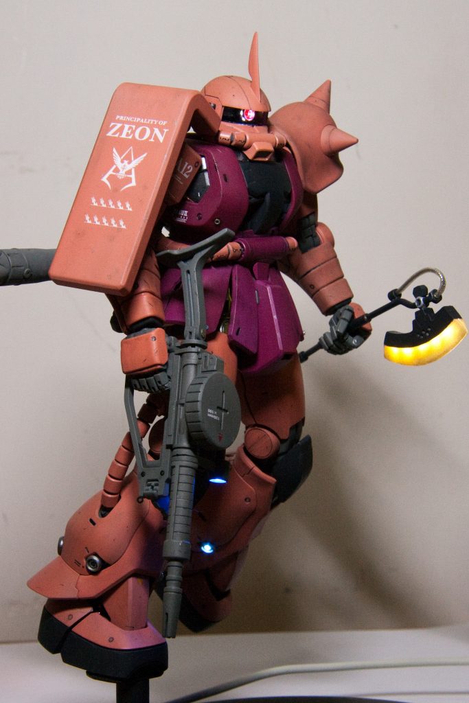 ザク-LED電気装飾、電気改造–4枚目/制作者：kwluk717