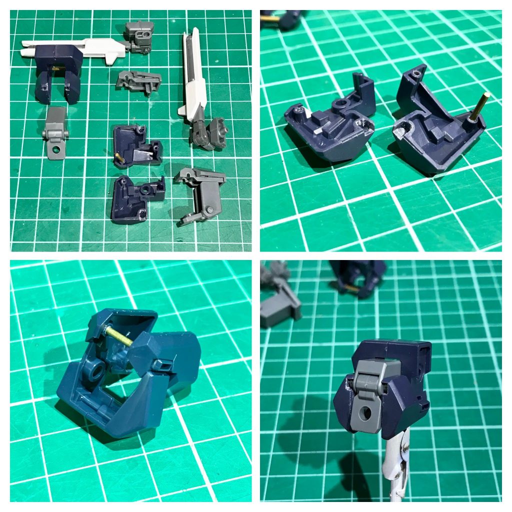 肩装甲の後ハメはこんな感じです。