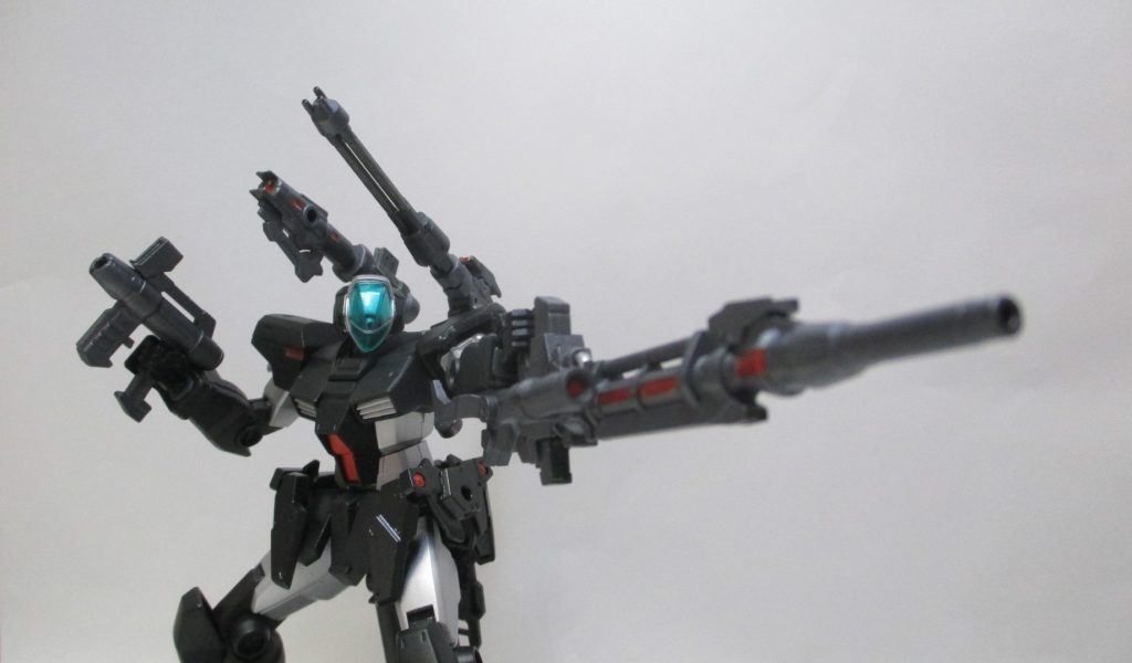 ロングライフルはアルト用ライフルでサイドにスコープセンサーを取り付けています