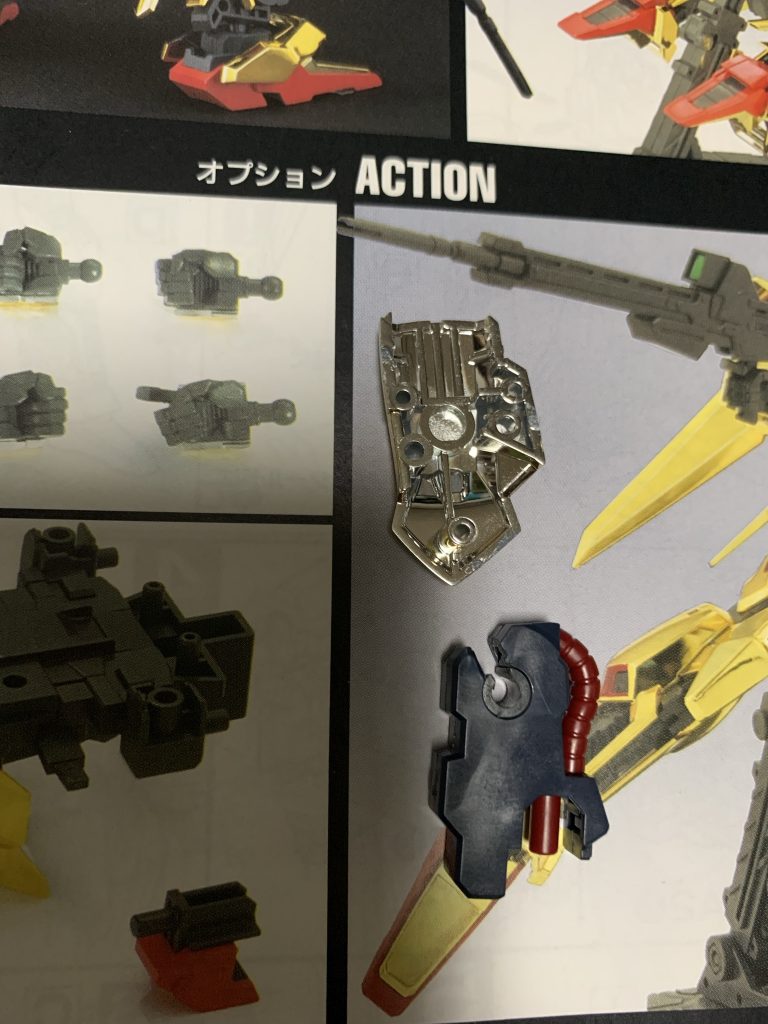 HGUC デルタガンダム(後ハメ加工練習素組み)–4枚目/制作者:素組マイスター【エアブラシデビュー★】