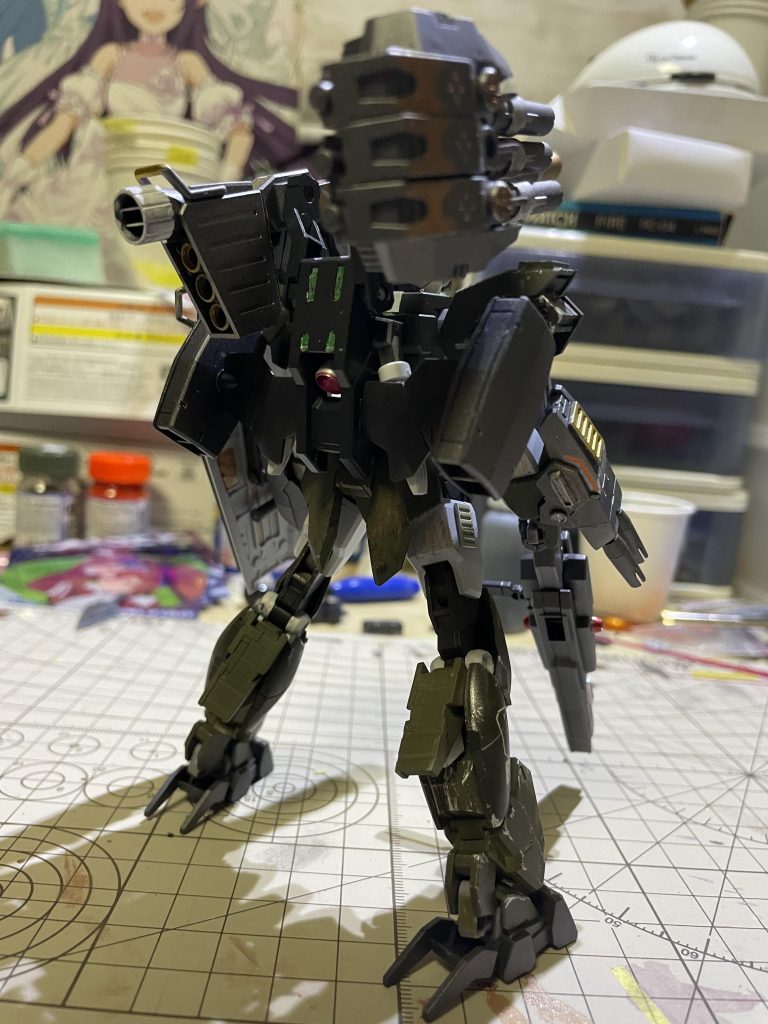 連装砲はコトブキヤの　MSGシリーズ（エクスキャノン）をポン付。