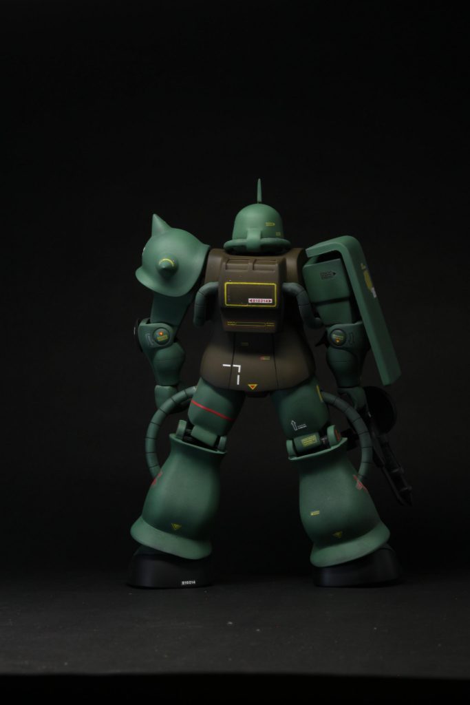 旧キット 1/100 リアルタイプザク–4枚目/制作者：大五郎