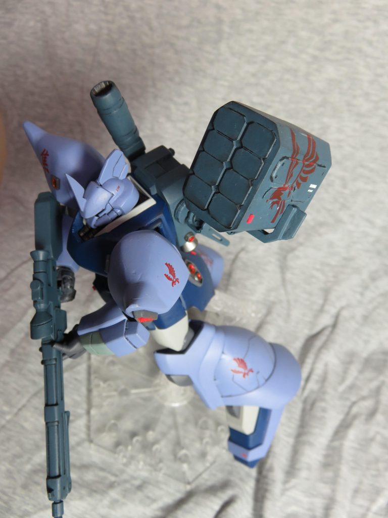 ミサイルランチャーは完全自作ですがそれ以外は流用パーツを混ぜてスクラッチです