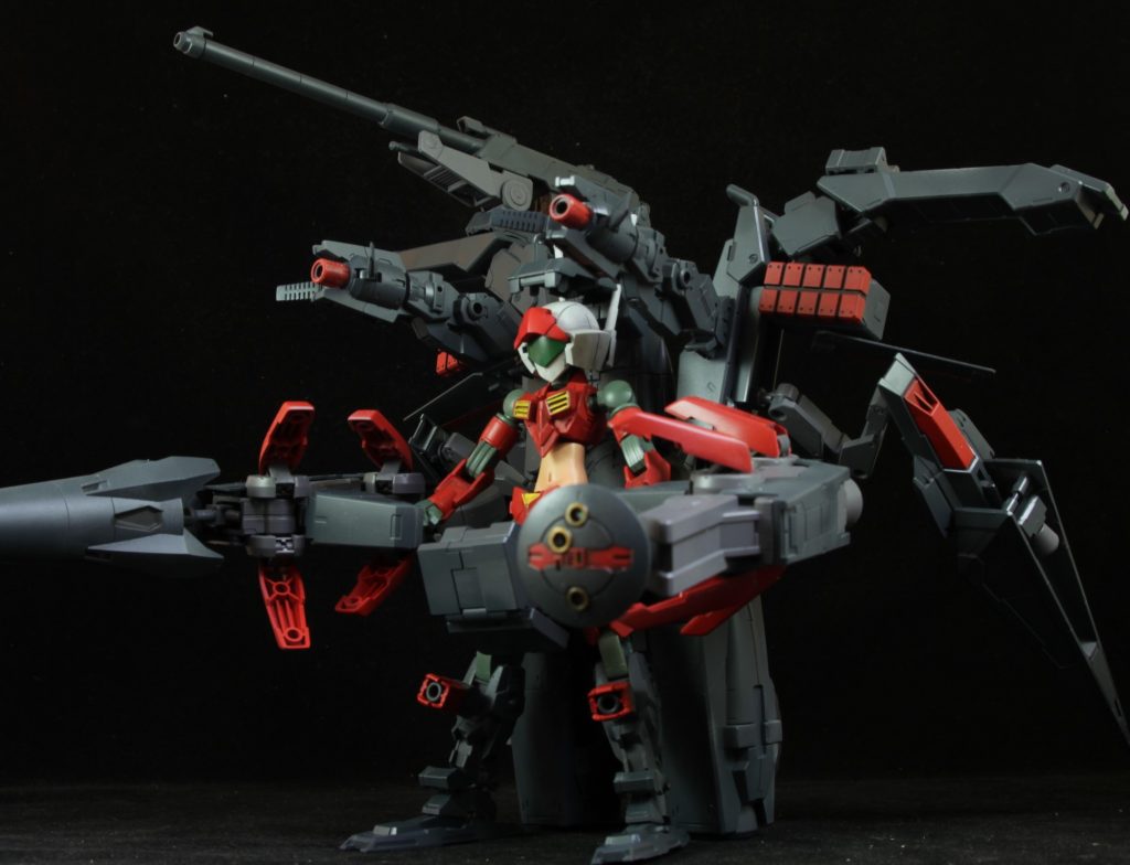 ガンキャノンwithメカゴッドアーマー–5枚目/制作者：moubook