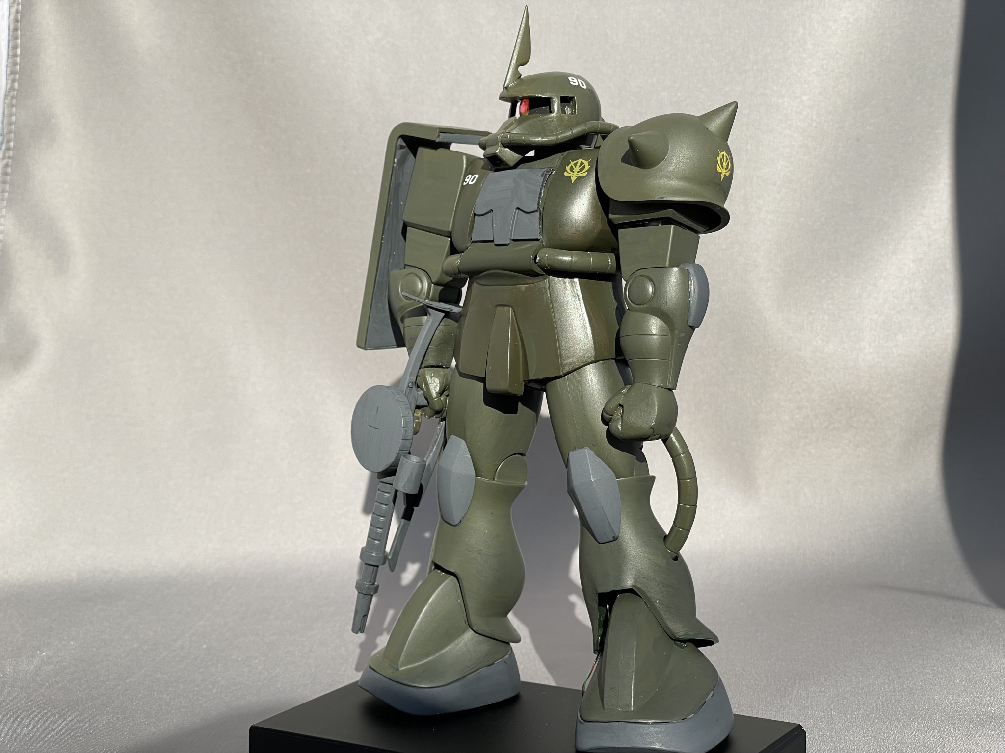 旧キット1/100旧ザク リアルタイプ改修完成品 - 模型/プラモデル