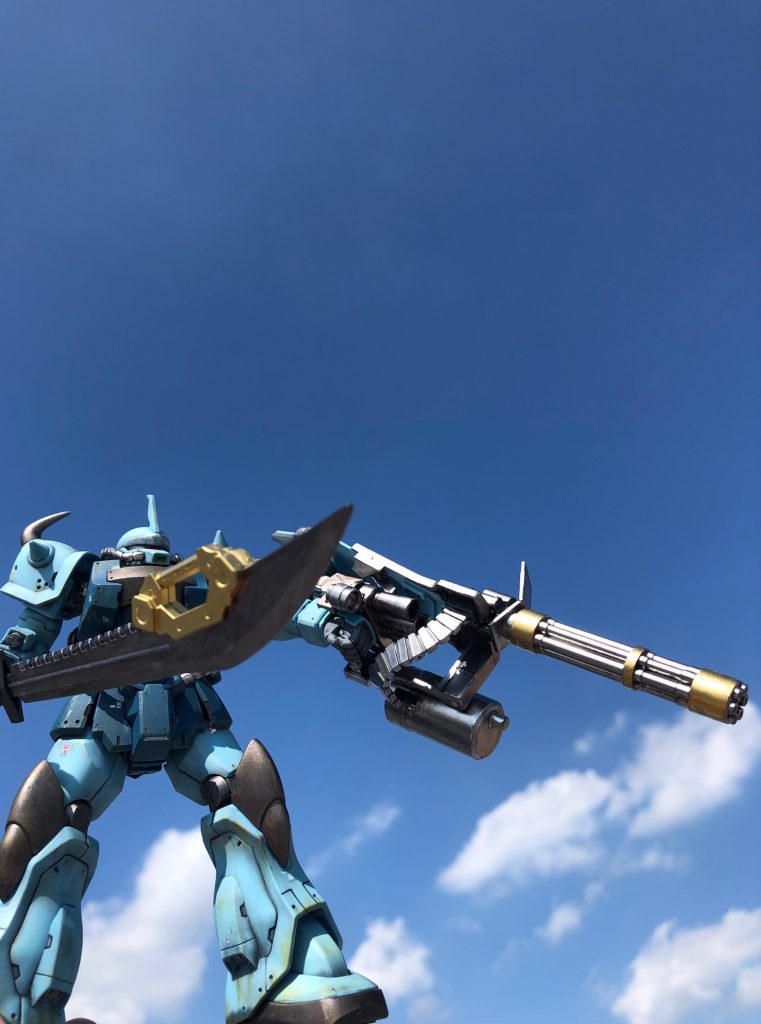 グフカスタム–3枚目/制作者：tsuneon