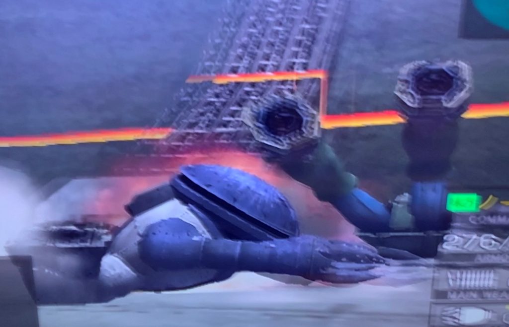 ヘッドスライディングを決めた瞬間!