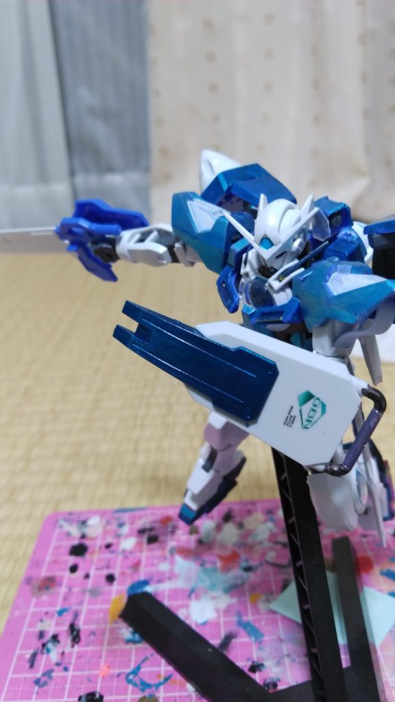 2021/9/13　追加陸戦型ガンダムのシールドを二種類追加。写真はそのうちの一つのGBNロゴ入りのやつでエクゾーガがGBN仕様になります。別のマークのやつは、合体後に説明を追加します。