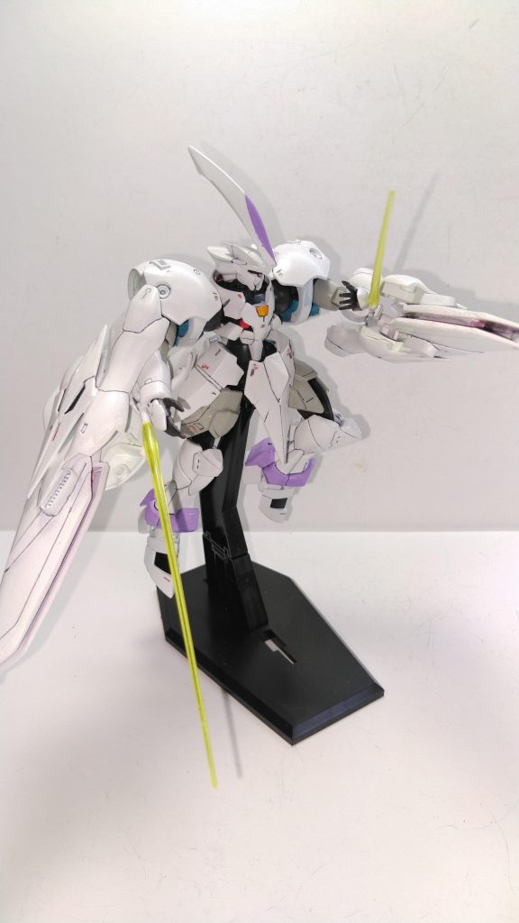 ビームサーベルは腕に同化