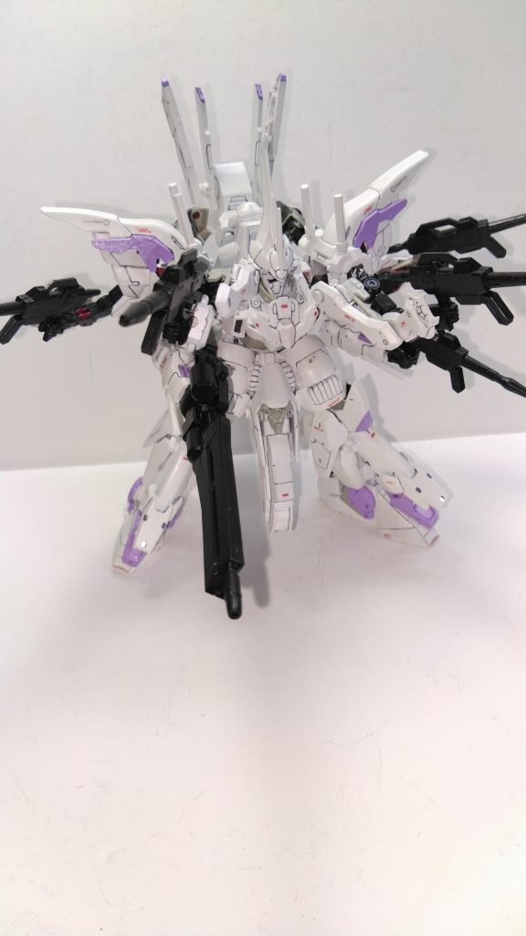 オリジナル要素としてビームライフル６丁持ち！