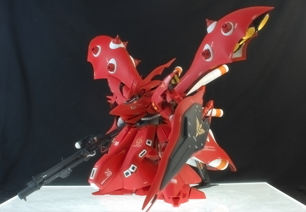 νガンダム サザビー クリア rg ガンプラ Hi ナイチンゲール ヤクトドーガ-