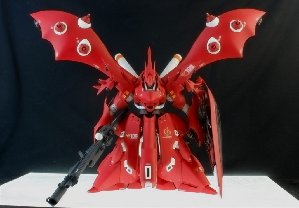 HGUC　ナイチンゲール　VS　Hi-νガンダム　セット–4枚目/制作者：@sary19720910