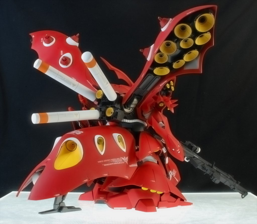 HGUC　ナイチンゲール　VS　Hi-νガンダム　セット–6枚目/制作者：@sary19720910