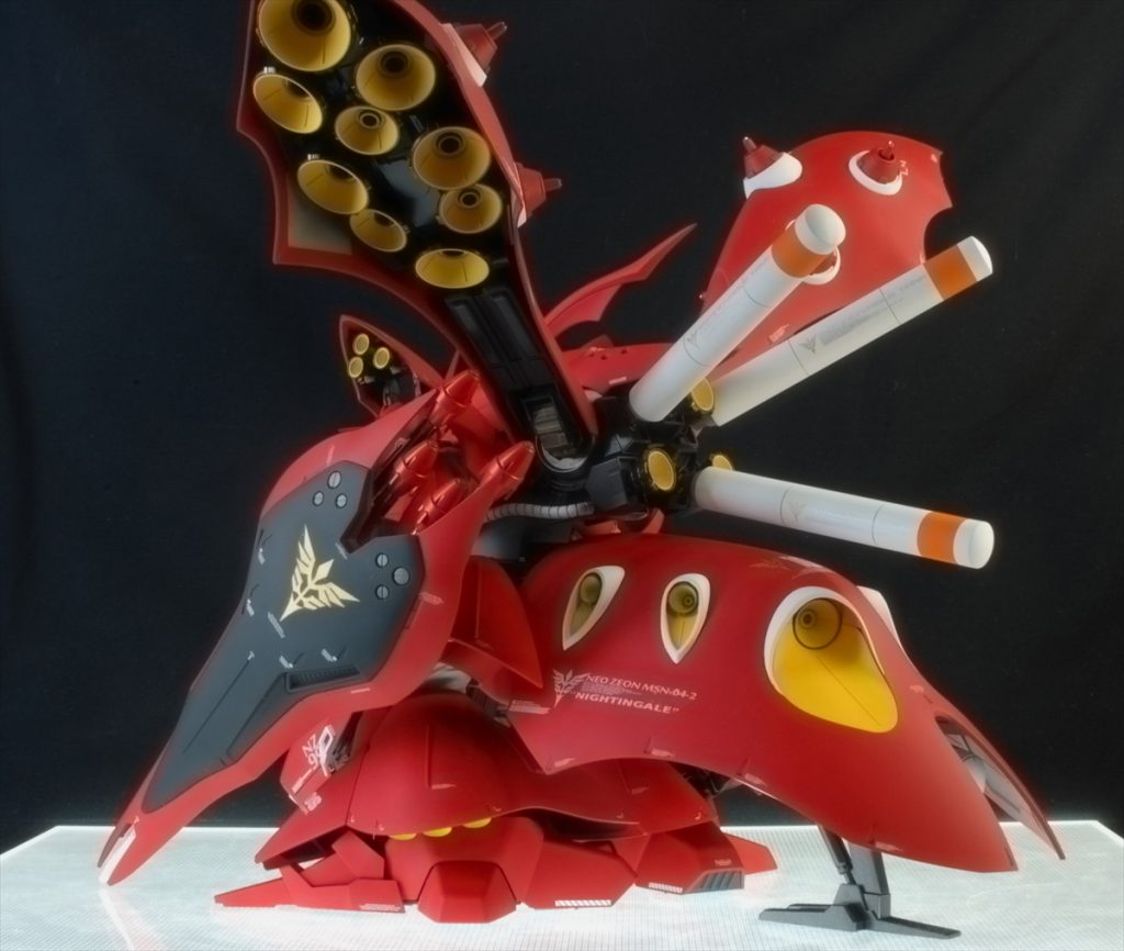 HGUC　ナイチンゲール　VS　Hi-νガンダム　セット–7枚目/制作者：@sary19720910