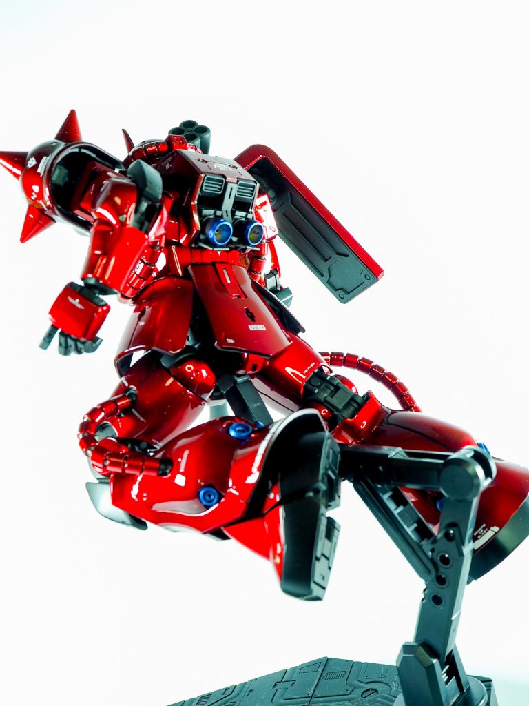 シャアザク　キャンディ塗装仕上げ–3枚目/制作者：@elise_0727