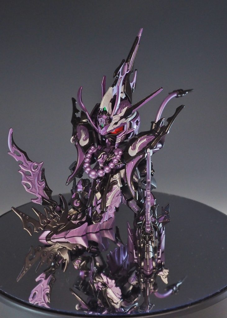 沙悟浄シルエット。足の蒼炎刃など、シャープなラインでスピードタイプ然としたデザイン。善き✨