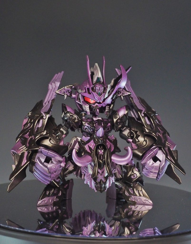 猪八戒シルエット。デカい腕、ふんどしの牙などTHE・パワータイプな風情。こちらも善き💕実は右角を紛失してしまいまだ見付かっていないのですが、意外と気にならない……よね??