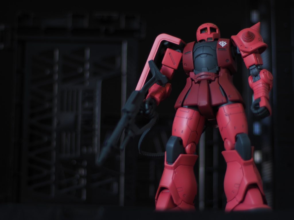 HG 1/144 オリジン版 シャア専用ザクI MS05S–6枚目/制作者：abn22631