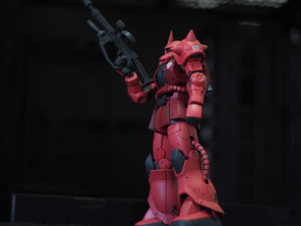 HG 1/144 オリジン版 シャア専用ザクII MS06S–6枚目/制作者：abn22631