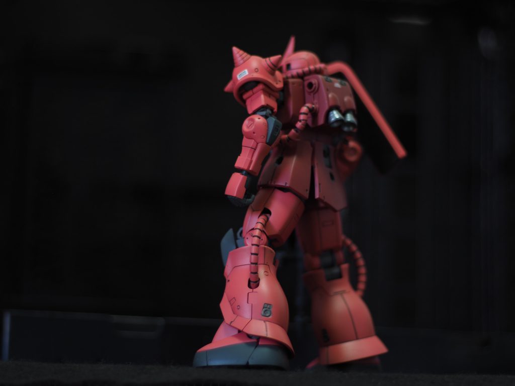 HG 1/144 オリジン版 シャア専用ザクII MS06S–4枚目/制作者：abn22631