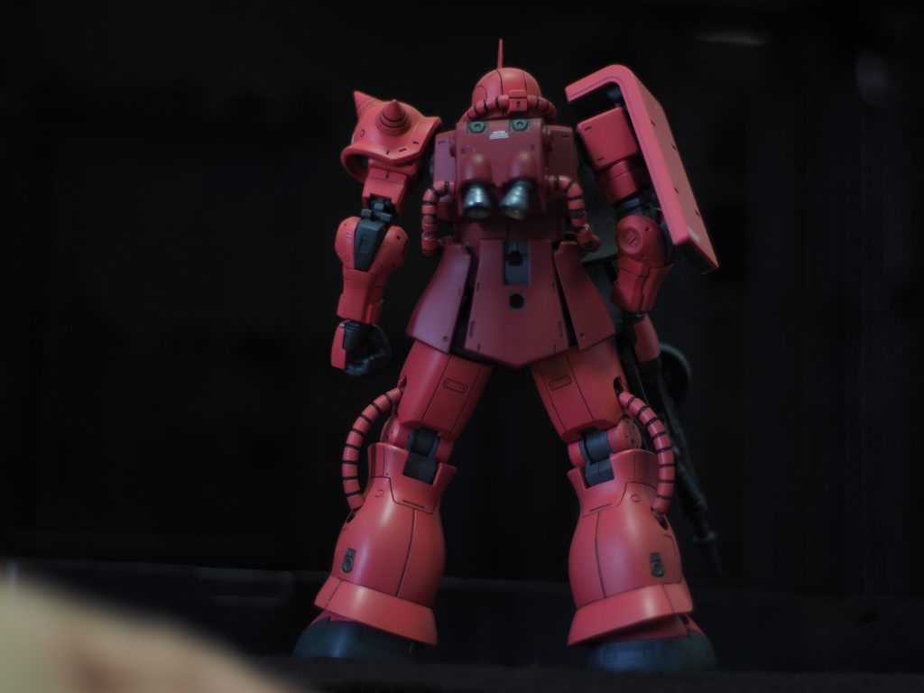 HG 1/144 オリジン版 シャア専用ザクII MS06S–3枚目/制作者：abn22631