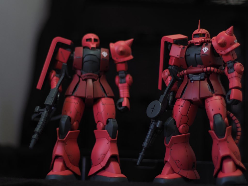 HG 1/144 オリジン版 シャア専用ザクII MS06S–8枚目/制作者：abn22631