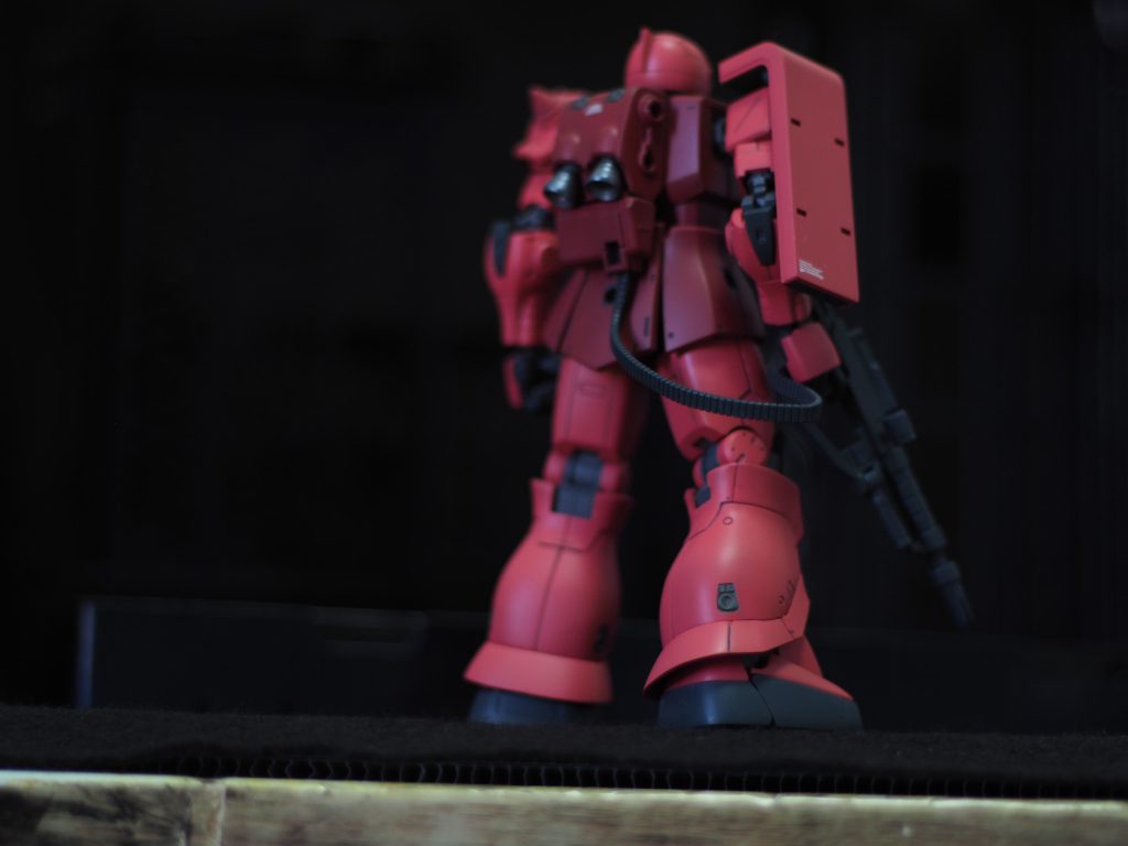 HG 1/144 オリジン版 シャア専用ザクI MS05S–5枚目/制作者：abn22631