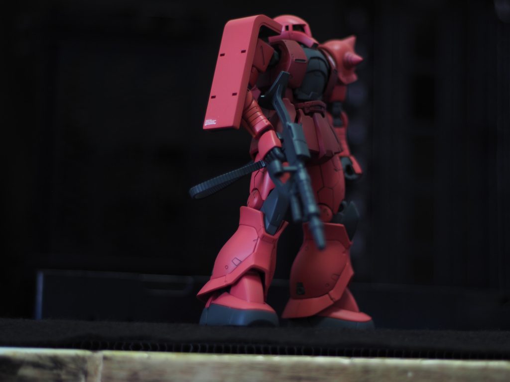 HG 1/144 オリジン版 シャア専用ザクI MS05S–4枚目/制作者：abn22631