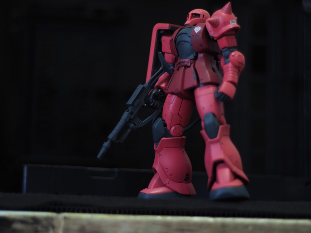 HG 1/144 オリジン版 シャア専用ザクI MS05S–3枚目/制作者：abn22631