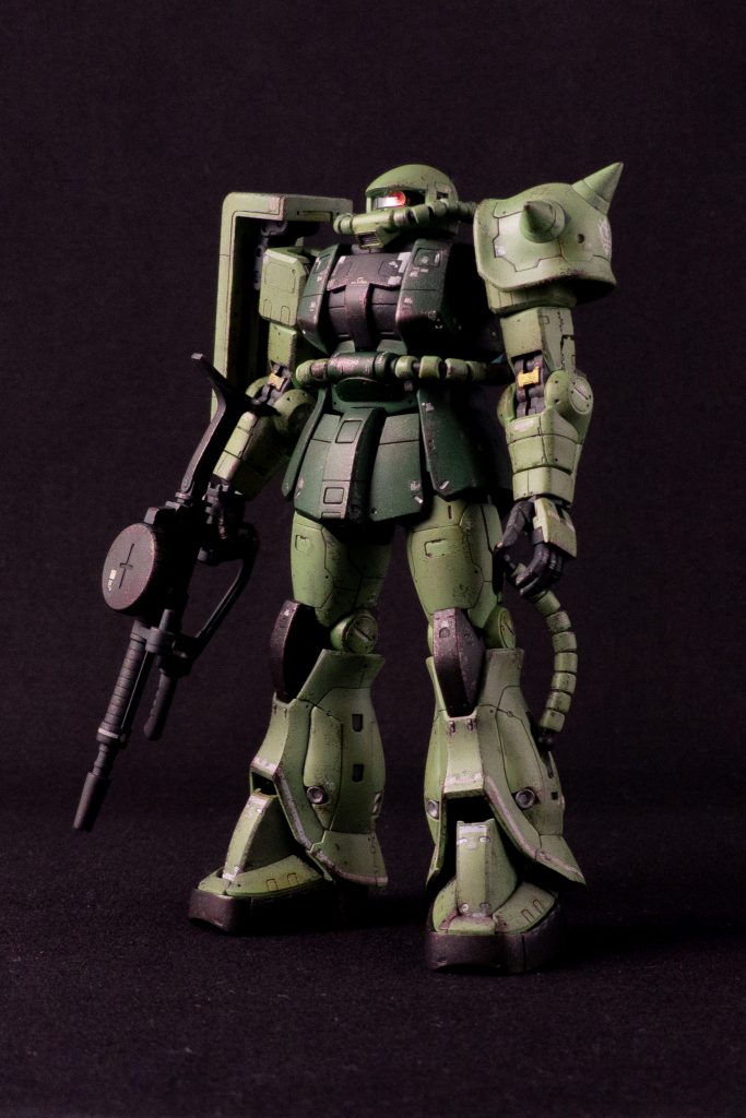 ザクⅡ　初汚し–2枚目/制作者：@alte_dqx