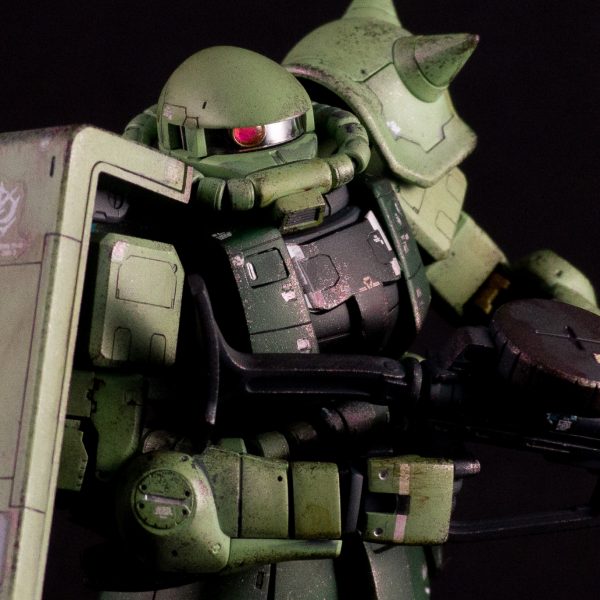 ザクⅡ　初汚し