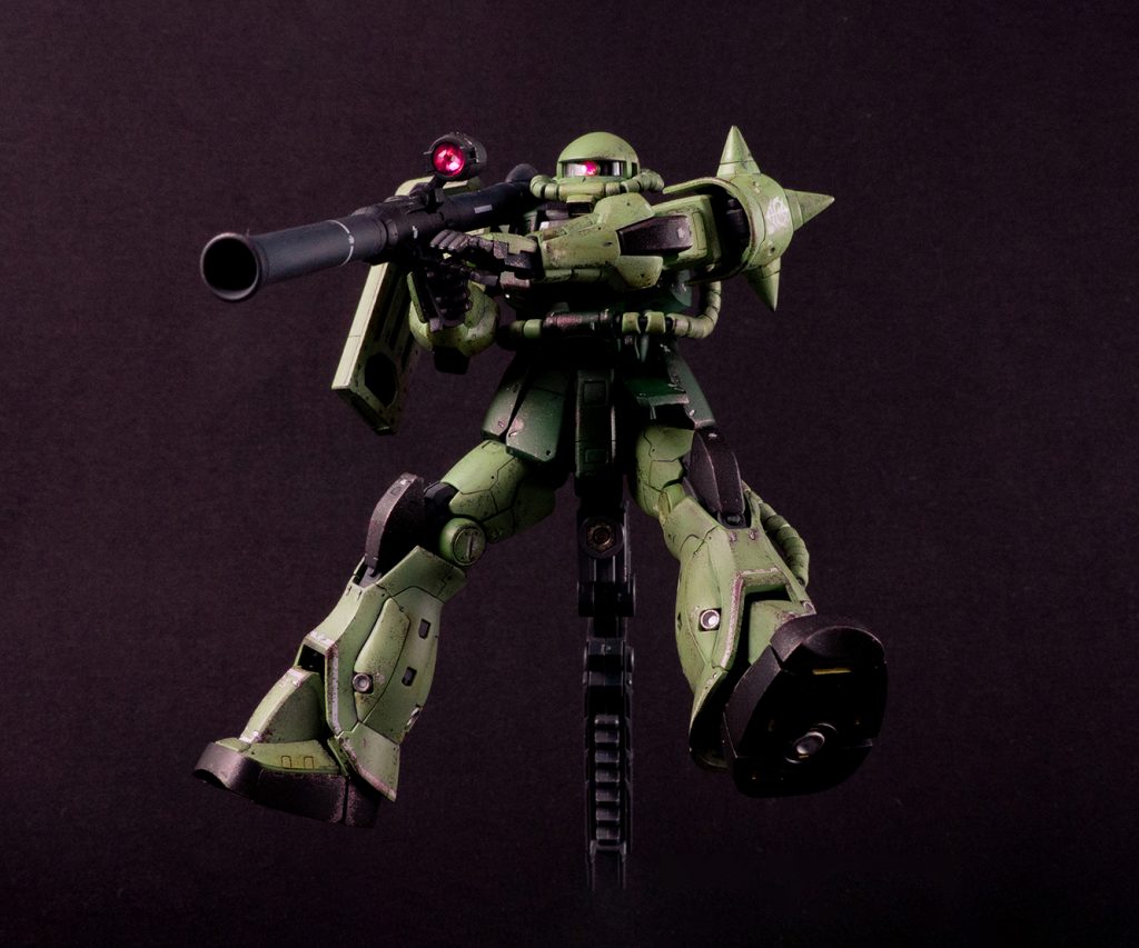 ザクⅡ　初汚し–4枚目/制作者：@alte_dqx