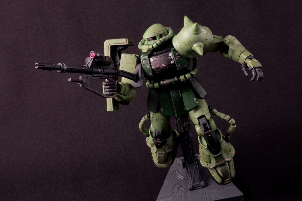 ザクⅡ　初汚し–5枚目/制作者：@alte_dqx