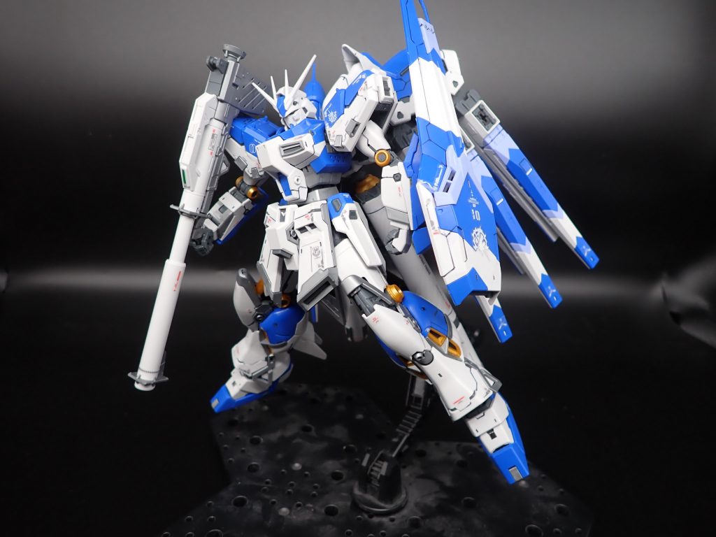 RGハイニューガンダム–5枚目/制作者：アンジェロのプラモデル工房