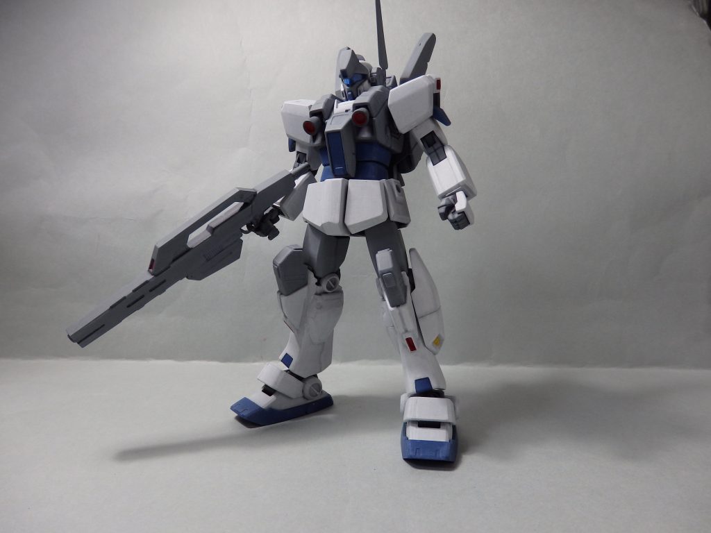 スタイルの異なるキットのパーツを組み合わせただけですが無難にまとまっています。非正規部隊ということでマーキングなしで仕上げてみました。